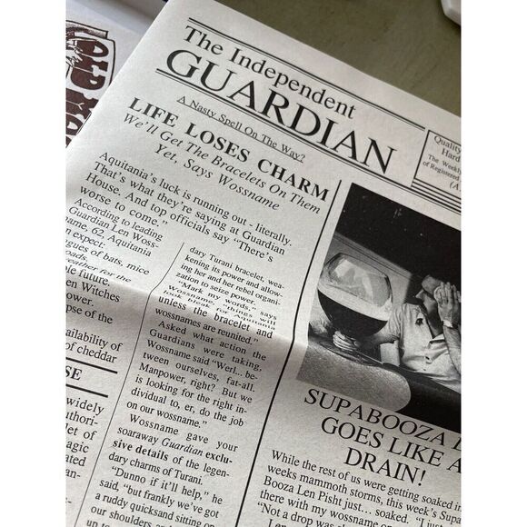 Jinxter by Magnetic Scrolls Rainbird for IBM PC 5.25in Diskettes DOS Rare - Picture 7 of 8